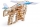 Puzzle 3D, lemn, mecanic  Flight Starter, 198 piese, Ugears 