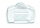 Carlig rotund transparent organizare cabluri 4 carlige + 5 benzi dublu adezive/set Command 3M