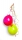 Carlig decorativ transparent mic 20 carlige + 24 benzi adezive/set Command 3M