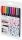 Markere caligrafice Fudenosuke Hard, Vivid Color, 10 bucati/set Tombow