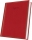 Agenda datata 2027 Herlitz DeLuxe Corinaldo, A5, 352 pagini, coperta din piele sintetica, culoare rosu