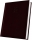 Agenda datata 2027 Herlitz DeLuxe Edolo, A5, 352 pagini, coperta din piele sintetica, culoare rosu burgundy