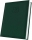 Agenda datata 2027 Herlitz DeLuxe Edolo, A5, 352 pagini, coperta din piele sintetica, culoare verde