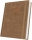 Agenda datata 2027 Herlitz Premium Deluxe Bolgheri, A5, 352 pagini, coperta din piele sintetica, culoare maro