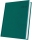 Agenda datata 2027 Herlitz Premium Deluxe Ortisei, A5, 352 pagini, coperta din piele sintetica, culoare verde pin
