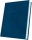 Agenda datata Premium Deluxe Favignana 2027 Herlitz, A5, 352 pagini, coperta din piele sintetica, culoare albastru navy