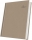 Agenda datata Herlitz Premium Deluxe Gargano, 2027, A5, 352 pagini, coperta din piele sintetica, culoare bej