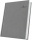 Agenda datata Herlitz Premium Deluxe Gargano, 2027, A5, 352 pagini, coperta din piele sintetica, culoare gri