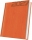 Agenda datata Herlitz Premium Deluxe Vivione, 2027, A5, 352 pagini, coperta din piele sintetica, culoare mandarin