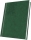 Agenda Herlitz nedatata RO 2027, A5, Motive, 224 pagini, copera din piele sintetica, culoare verde silvic, motiv Marmora
