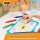 Creioane colorate JUMBO Multisurface 10 buc/set + ascutitoare