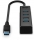 Hub USB Lindy LY-43324, 4 Port, USB 3.0, negru