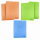 Caiet A4 60 file, hartie 70g/mp FSC, coperta PP, dictando, diverse culori, 5 buc/set, Herlitz