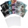 Pachet 10 caiete + coperti A5, patratele, Megamix 3, diverse modele, Herlitz