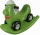 Catel balansoar 2 in 1, verde