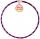 Cerc Hula Hoop, glitter, 60-72-78 cm, 36 buc/set
