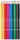 Creioane colorate triunghiulare Oxford, mina 3 mm, set 12 + ascutitoare, in cutie de carton