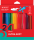 Creioane colorate Ultrasoft, mina 3.3mm, set 24 culori, Herlitz