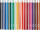 Creioane colorate Ultrasoft, mina 3.3mm, set 24 culori, Herlitz