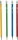 Creion grafit cu radiera 2B, mina 2.2mm, set 12, Herlitz