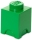 Cutie depozitare 40011734 LEGO 1x1 verde inchis
