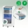 Distrugator documente automat Leitz OptiMax Office, P5, micro-cut, 300 coli, cos 25L alb-gri