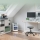 Distrugator documente automat Leitz OptiMax Home Office, P5, micro-cut, 150 coli, cos 15L, alb-gri