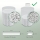 Distrugator documente automat Leitz OptiMax Office Pro, P5, Micro-cut, 600 coli, cos 50L, alb-gri