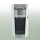 Distrugator documente automat Leitz OptiMax Office Pro, P5, Micro-cut, 600 coli, cos 50L, alb-gri