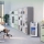 Distrugator documente automat Leitz OptiMax Office Pro, P5, Micro-cut, 600 coli, cos 50L, alb-gri