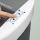Distrugator documente automat Leitz OptiMax Small Office, P4, cross-cut, 200 coli, cos 21L, alb-gri