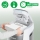 Distrugator documente automat Leitz OptiMax Office Pro, P4, cross-cut, 600 coli, cos 50L, alb-gri