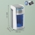 Distrugator documente automat Leitz OptiMax Office Pro, P4, cross-cut, 600 coli, cos 50L, alb-gri