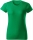 Tricou basic free, dama, verde mediu, Malfini
