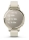 Ceas Garmin Lily 2 Active, display AMOLED, dimensiune afisaj 25,4 mm x 21,3 mm, rezolutie afisaj 240 x 201 pixeli, memorie 8GB, autonomie pana la 9 zile, rezistanta la apa pana la 5 ATM, greutate: 24,4g, ramă MLunar Glod şi curea Bone din silicon