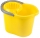 Galeata Gospodina, ovala din plastic, cu storcator detasabil, 13L, diverse culori