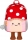 Ghiozdan Mini Dear Friends, Walking Mushroom, Special Edition, Tiger