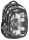 Ghiozdan scolar 4 compartimente, ergonomic, impermeabil, colectia St.Right Grey Clouds