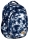Ghiozdan scolar 4 compartimente, ergonomic, impermeabil, colectia St.Right Stormy Sky