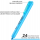 Textmarker retractabil Writech Pastel 