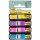 Index autoadeziv mini Post-It® 4 culori neon 35 buc/culoare, 140 buc/set 3M