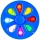 Jucarie senzoriala, antistres, diverse culori, tip spinner