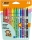 Markere de colorat BIC Vibbies, varf mediu, 12 culori asortate, modele cu animalute, 12 buc/set