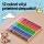 Markere de colorat BIC Vibbies, varf mediu, 12 culori asortate, modele cu animalute, 12 buc/set