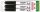 Set 3 markere lavabile, whiteboard, negru, Arda