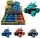 Masinute 360 cu frictiune, 12 buc/set