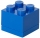 Mini cutie depozitare 40111731 LEGO 2x2 albastru inchis