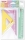 Miniset pentru desen, rigla, echer, plastic, keep colour pastel, Arda