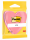 Notite adezive inima cub Post-It Fun Notes  70 mm x 70 mm 225 file/bloc 3M