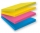 Notite adezive Post-It, Super Sticky, culori asortate, 76 x 76 mm, 75 file/buc, 4 buc/set, 3M